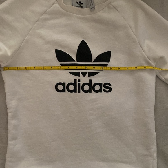 adidas adicolor classics trefoil crewneck sweatshirt size men’s small - Picture 9 of 9
